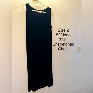 Chico’s Travelers Black Tank Dress
Size 2 Large